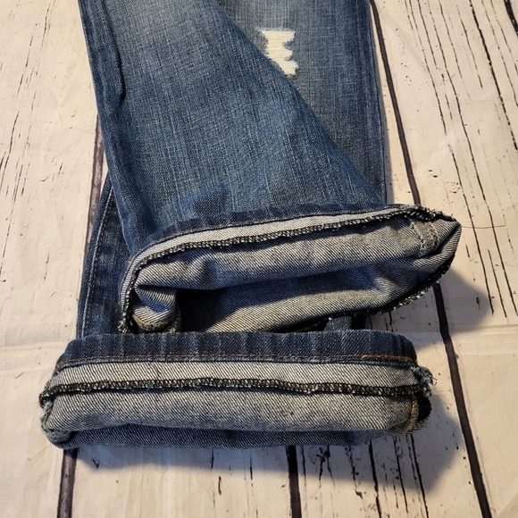 Joe's Honey Fit Distressed Bootcut Jeans Size 27 - Picture 12 of 13